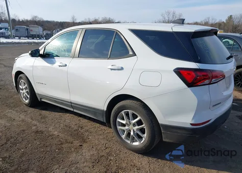 2023 Chevrolet Equinox Fwd 1Fl from USA, damaged, VIN 3GNAXFEG3PL260812